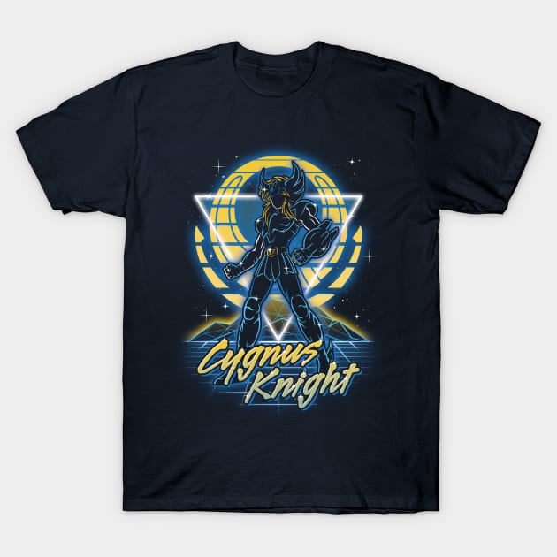 Retro Cygnus Knight T-Shirt by Olipop